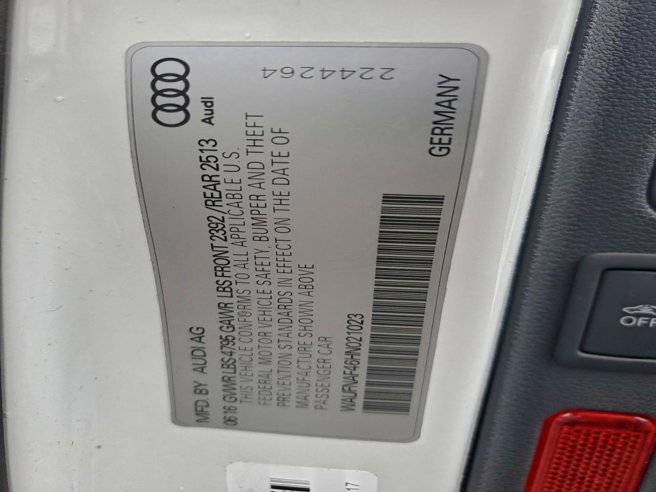 2017 Audi A4 Prestige