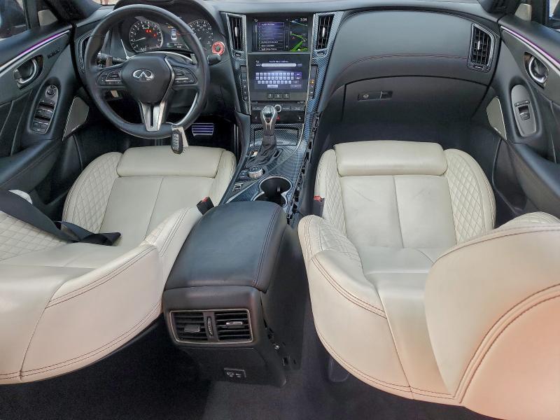 2020 Infiniti Q50 red Sport 400