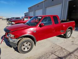 Salvage trucks for sale at Greenwood, NE auction: 2002 Ford F150