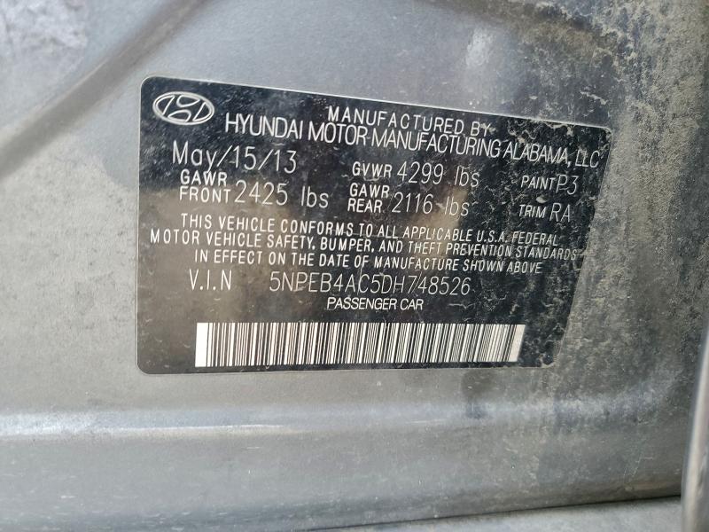 2013 Hyundai Sonata gls