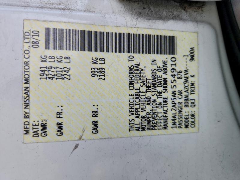 2010 Nissan Altima Base