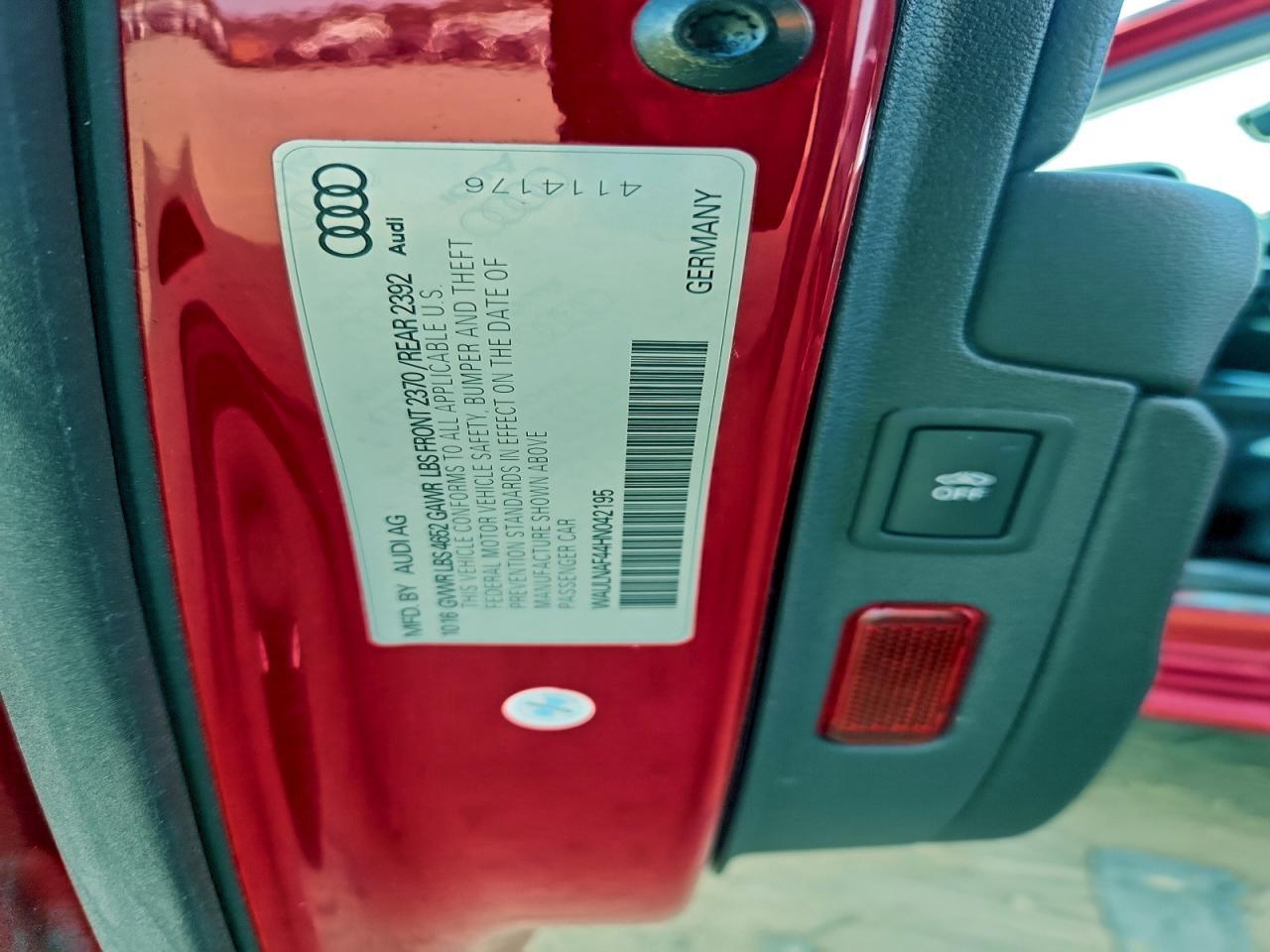 2017 Audi A4 Premium Plus