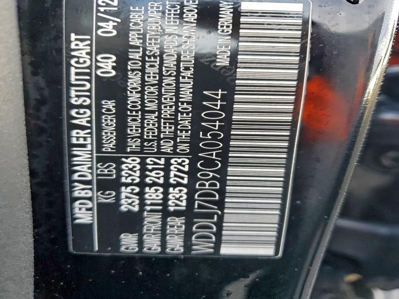 2012 Mercedes-Benz Cls 550