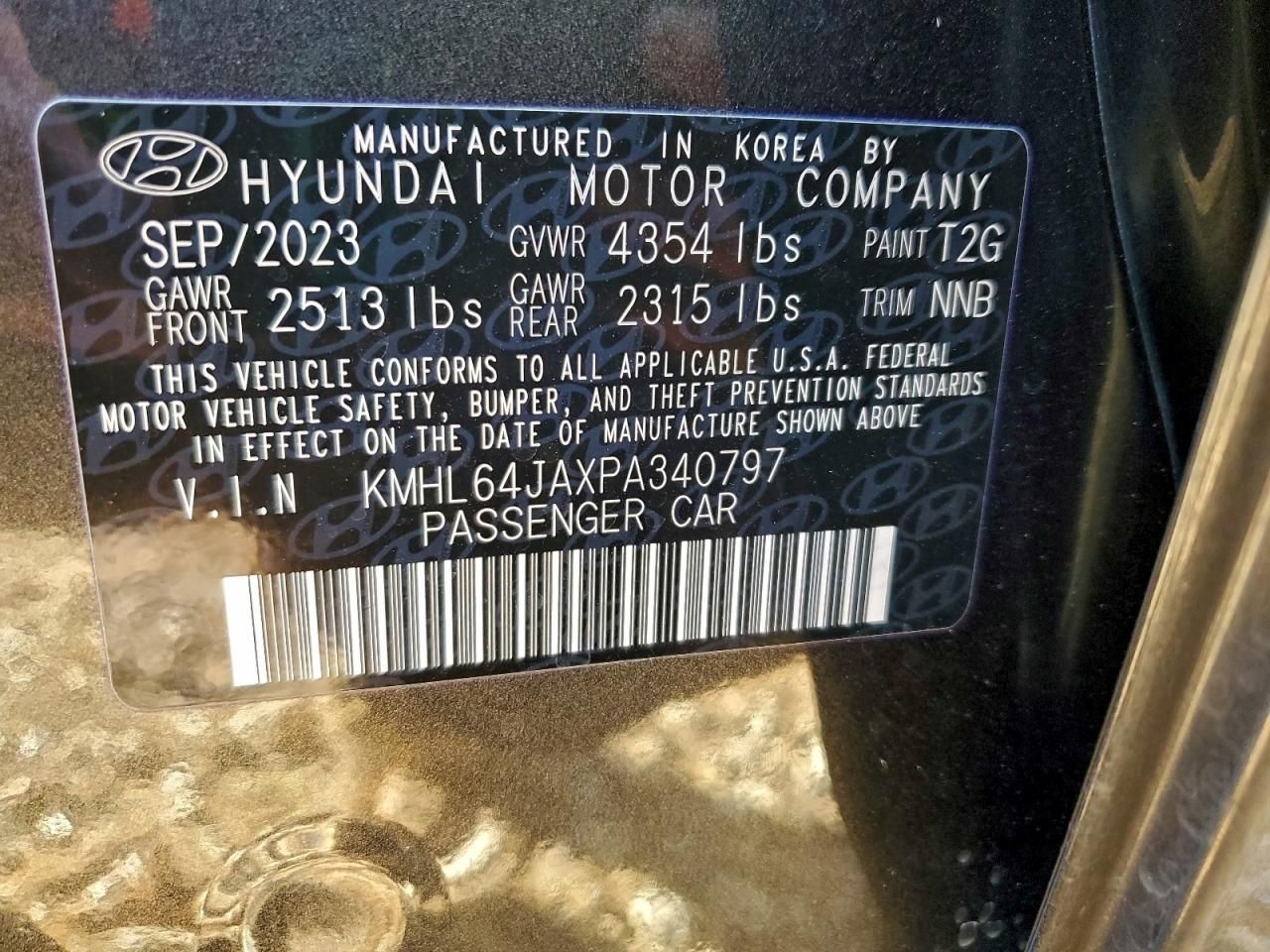 2023 Hyundai Sonata sel