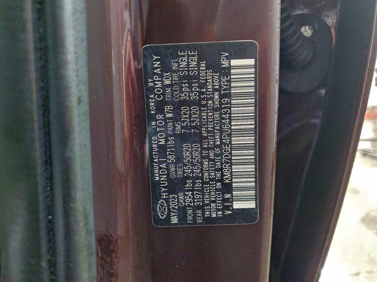 2023 Hyundai Palisade Calligraphy