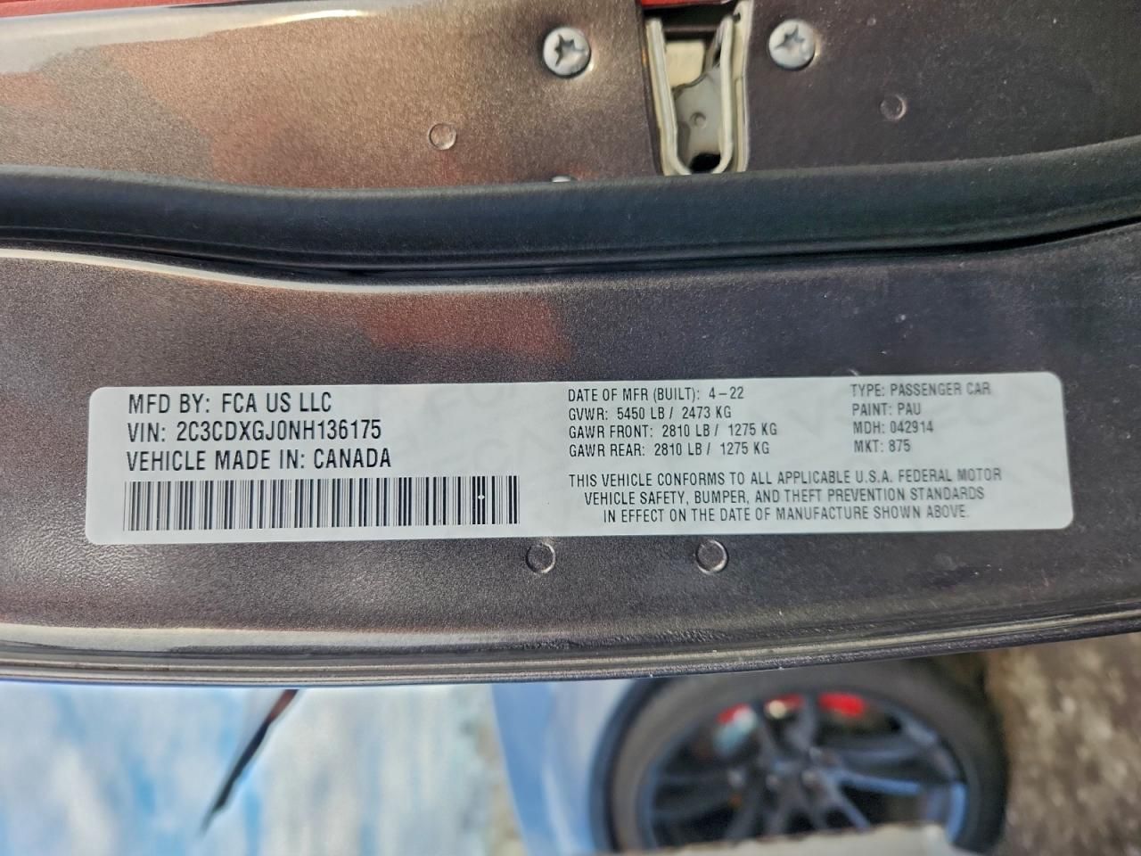 2022 Dodge Charger Scat Pack