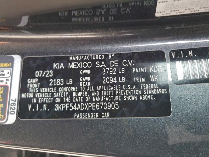 2023 KIA Forte gt Line