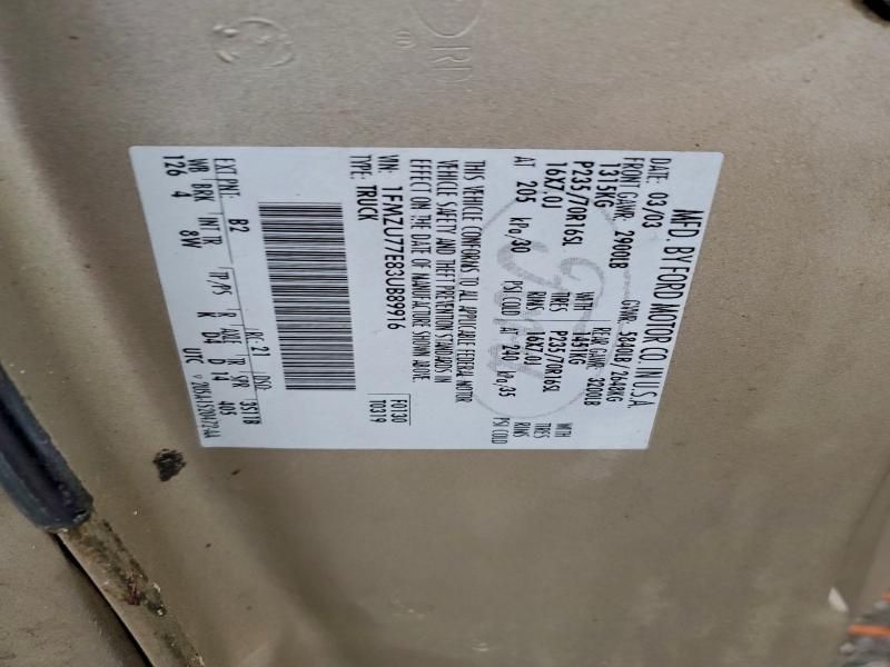 2003 Ford Explorer Sport Trac