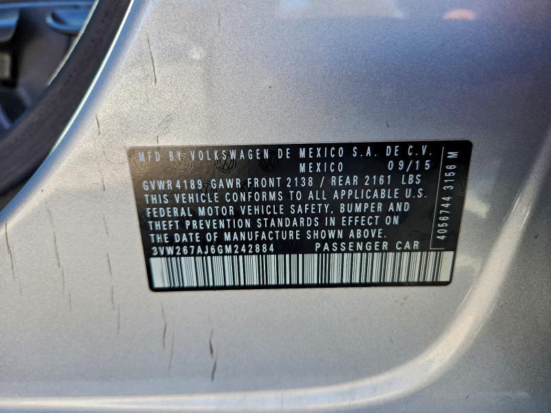 2016 Volkswagen Jetta s