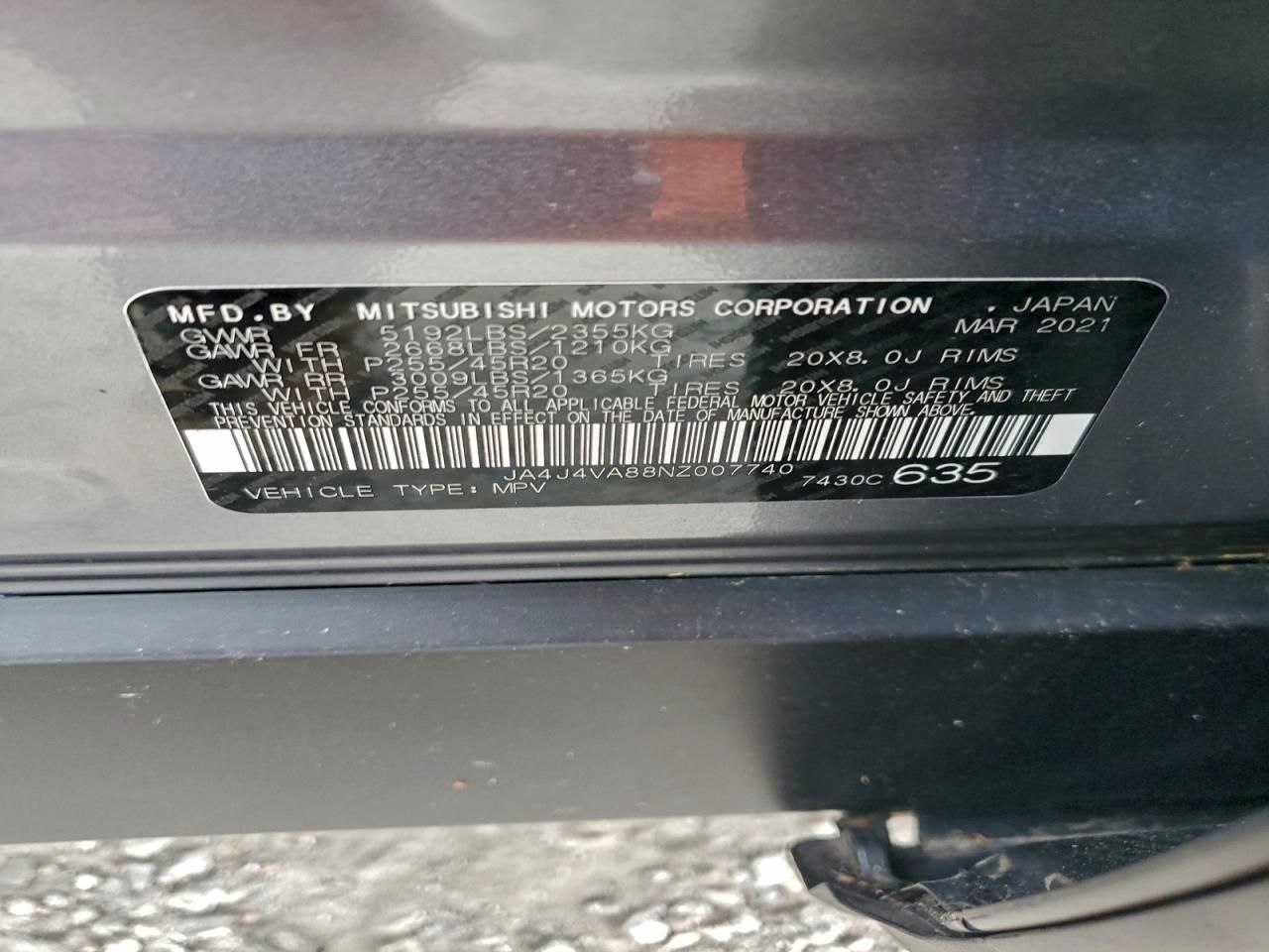 2022 Mitsubishi Outlander sel