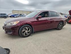 2017 Honda Accord lx for sale in Wilmer, TX