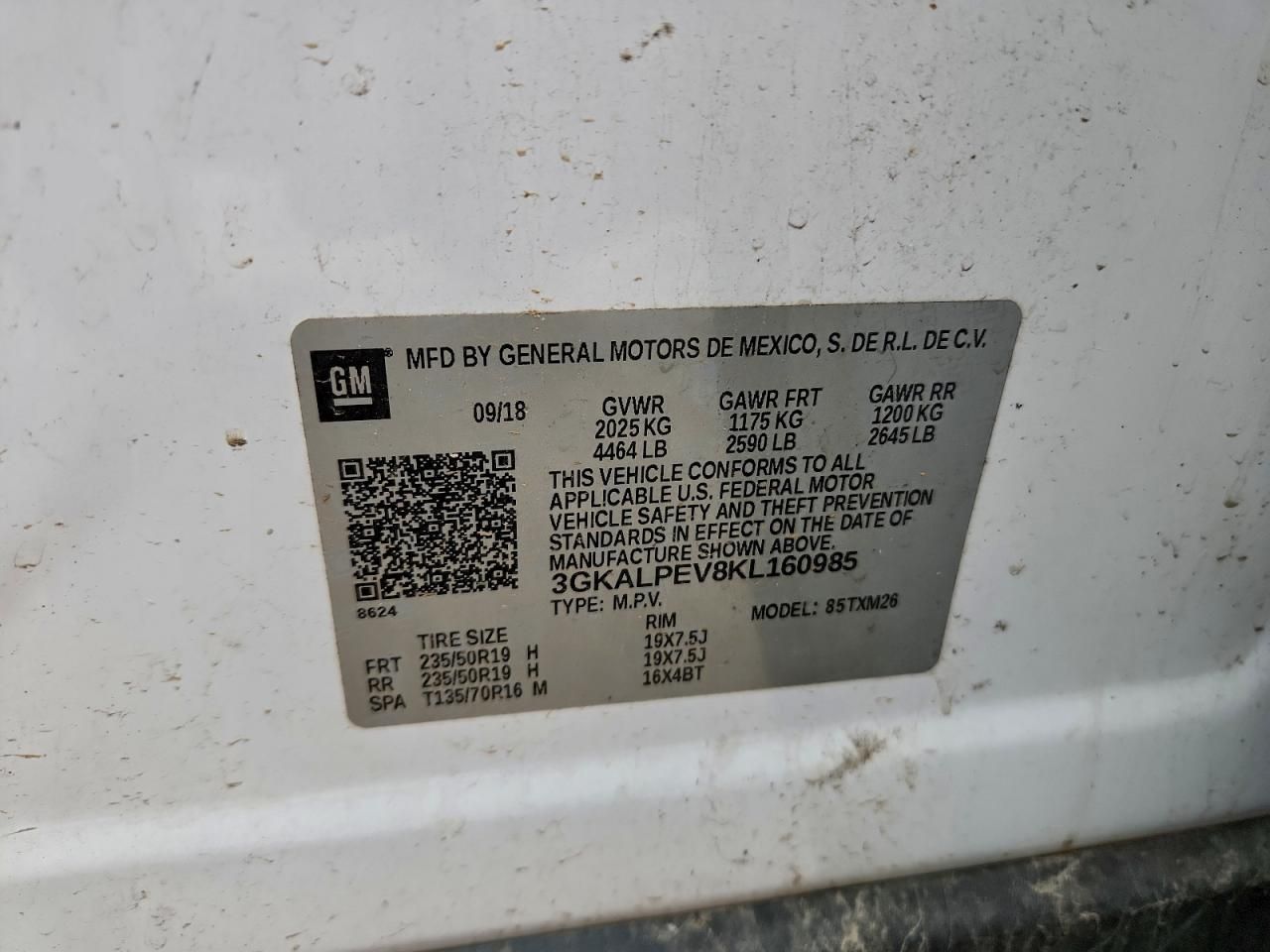 2019 GMC Terrain slt