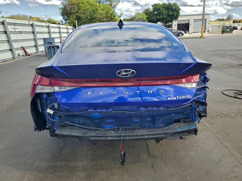 2023 Hyundai Elantra Blue