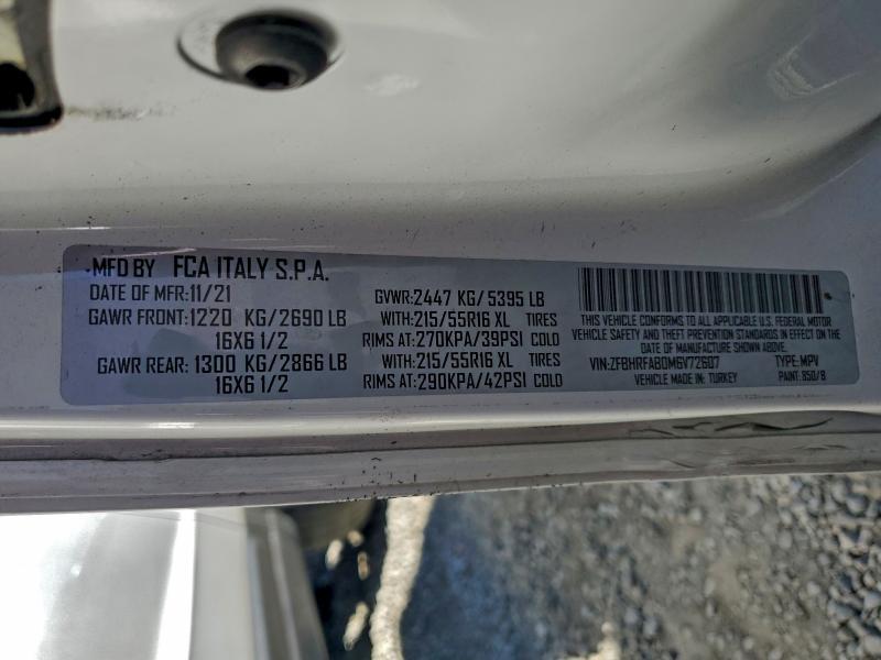 2021 Dodge RAM Promaster City