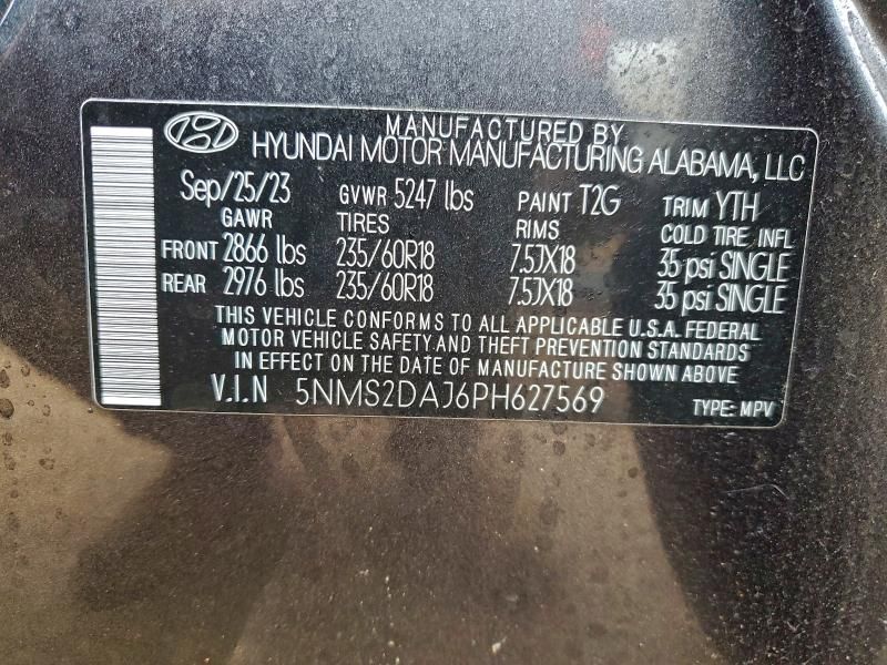 2023 Hyundai Santa fe sel