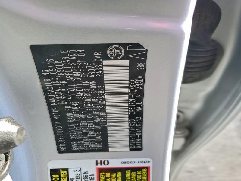 2017 Toyota Corolla l