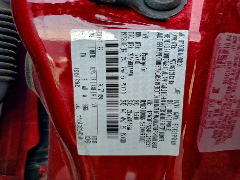 2015 Ford Focus Titanium