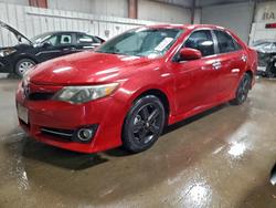 Salvage cars for sale from Copart Elgin, IL: 2012 Toyota Camry Base