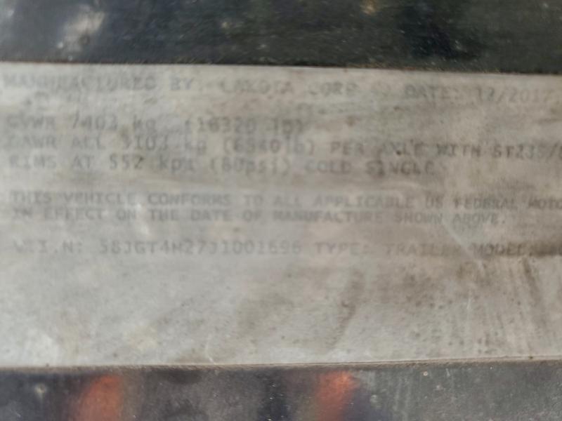 2018 Lako TA Horse Trailer