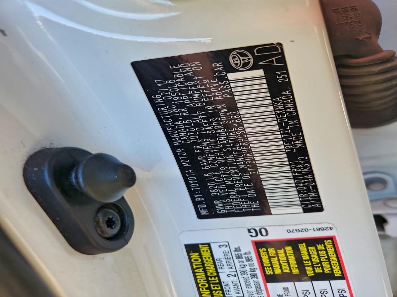 2017 Toyota Corolla l