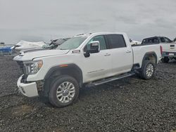 Salvage trucks for sale at Airway Heights, WA auction: 2022 GMC Sierra K3500 Denali