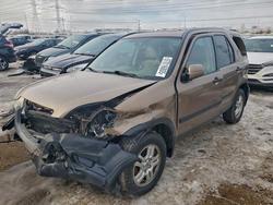 Salvage cars for sale from Copart Elgin, IL: 2003 Honda Cr-v ex