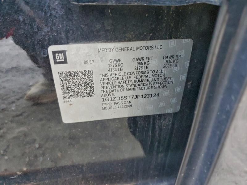 2018 Chevrolet Malibu lt