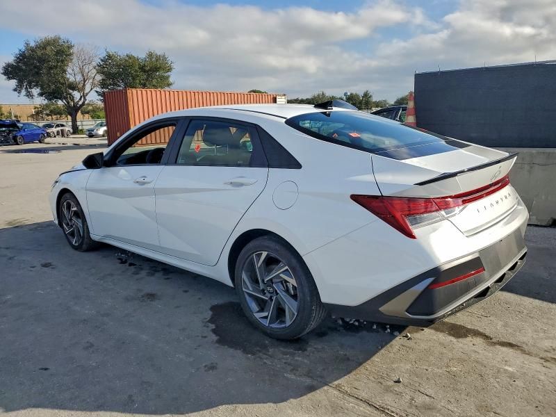 2025 Hyundai Elantra Blue