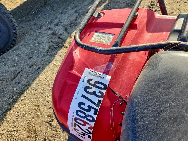 2018 Honda Fourtrax Recon ATV