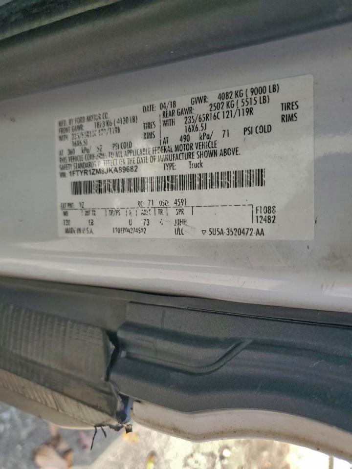 2018 Ford Transit 250 Delivery Van