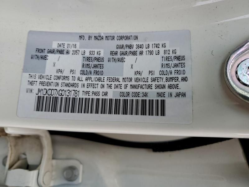 2016 Mazda Cx-3 Grand Touring