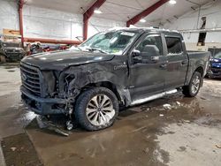 Ford salvage cars for sale: 2017 Ford F150 Supercrew