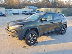 Jeep salvage cars for sale: 2016 Jeep Cherokee Trailhawk