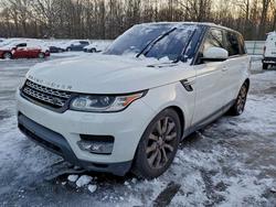 Land Rover salvage cars for sale: 2016 Land Rover Range Rover Sport hse