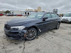 Salvage cars for sale from Copart New Orleans, LA: 2018 BMW 530 i