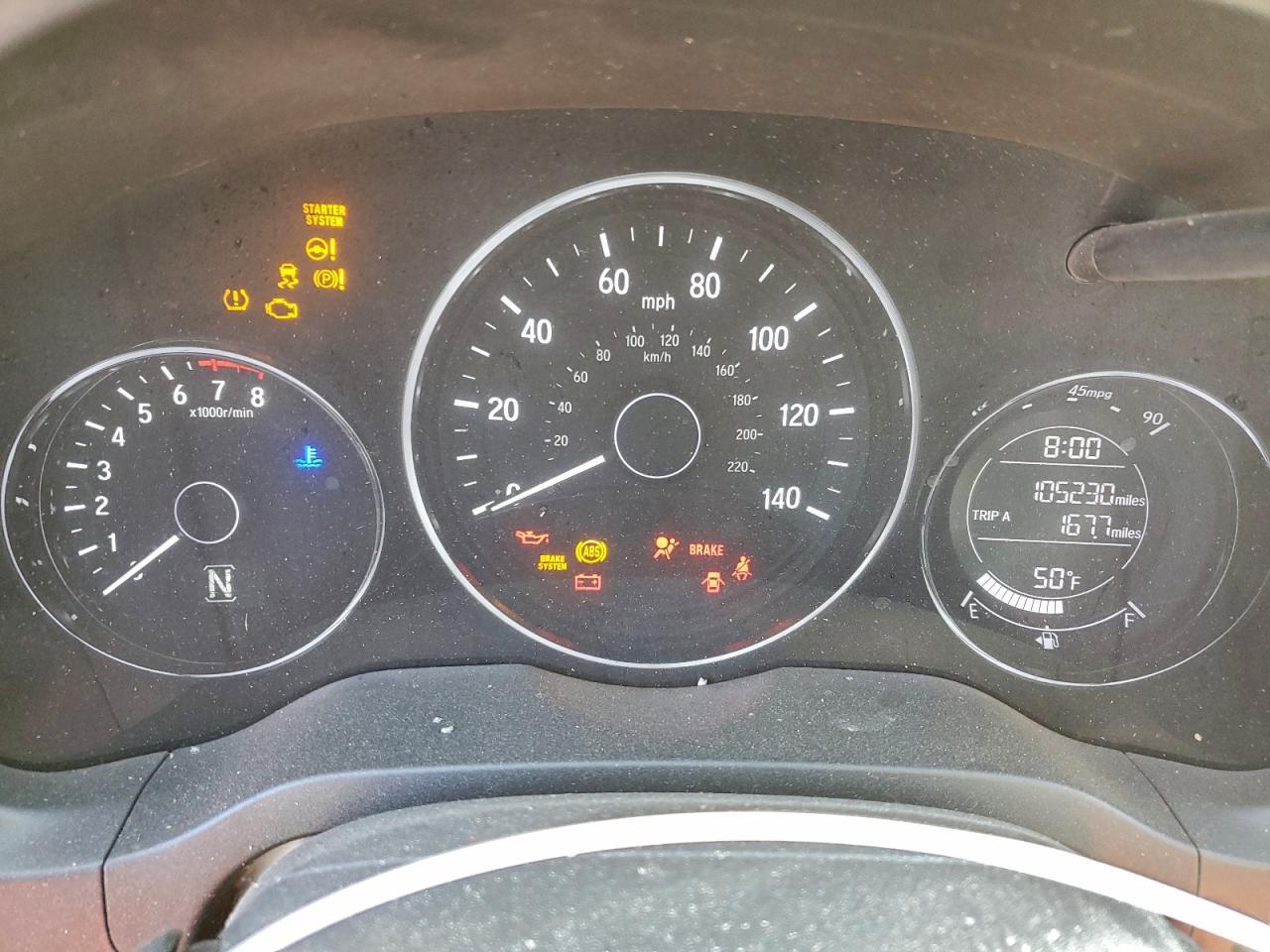 2017 Honda Hr-v ex