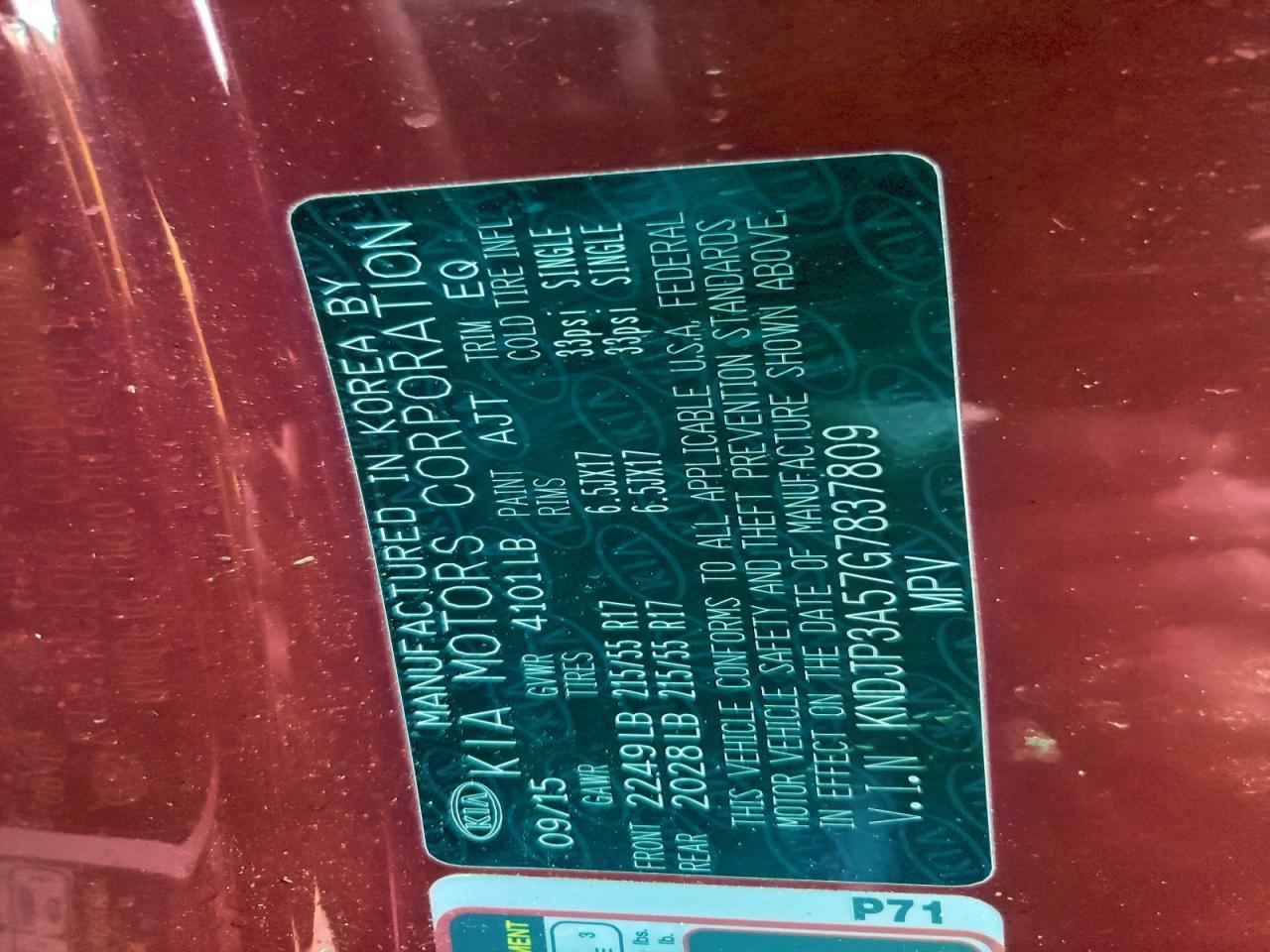 2016 KIA Soul +