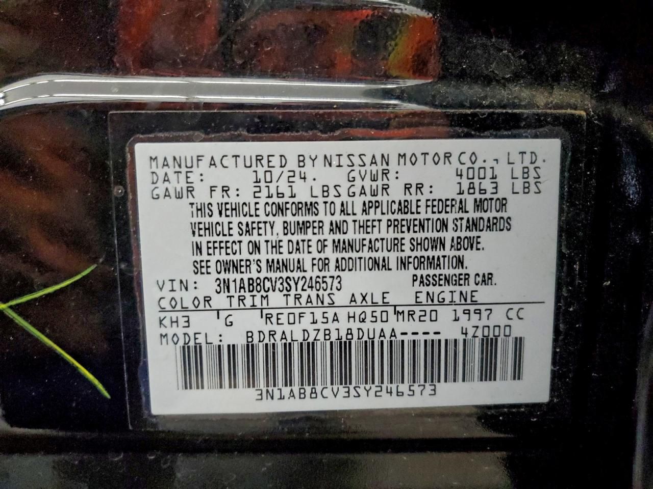 2025 Nissan Sentra sv