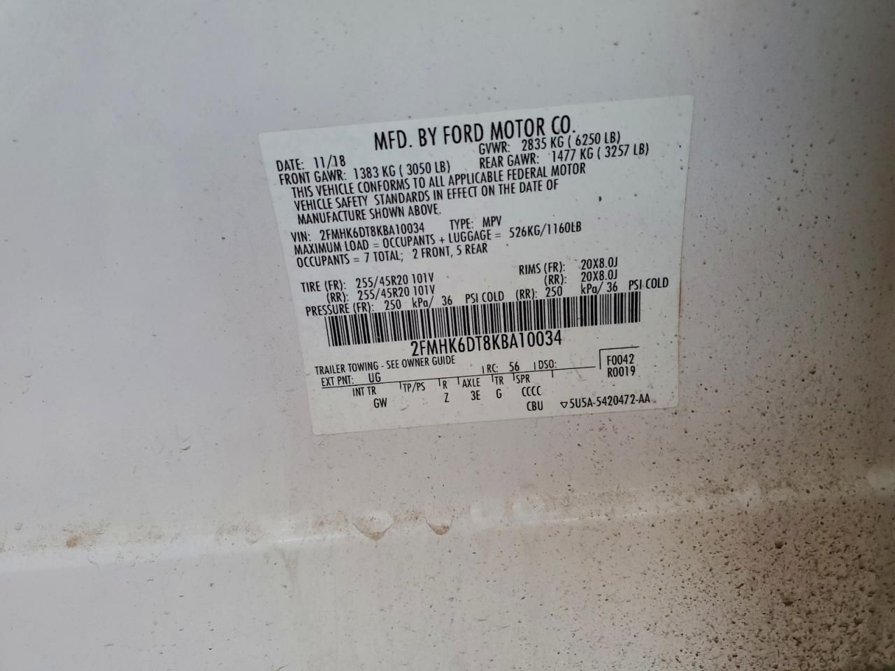 2019 Ford Flex Limited