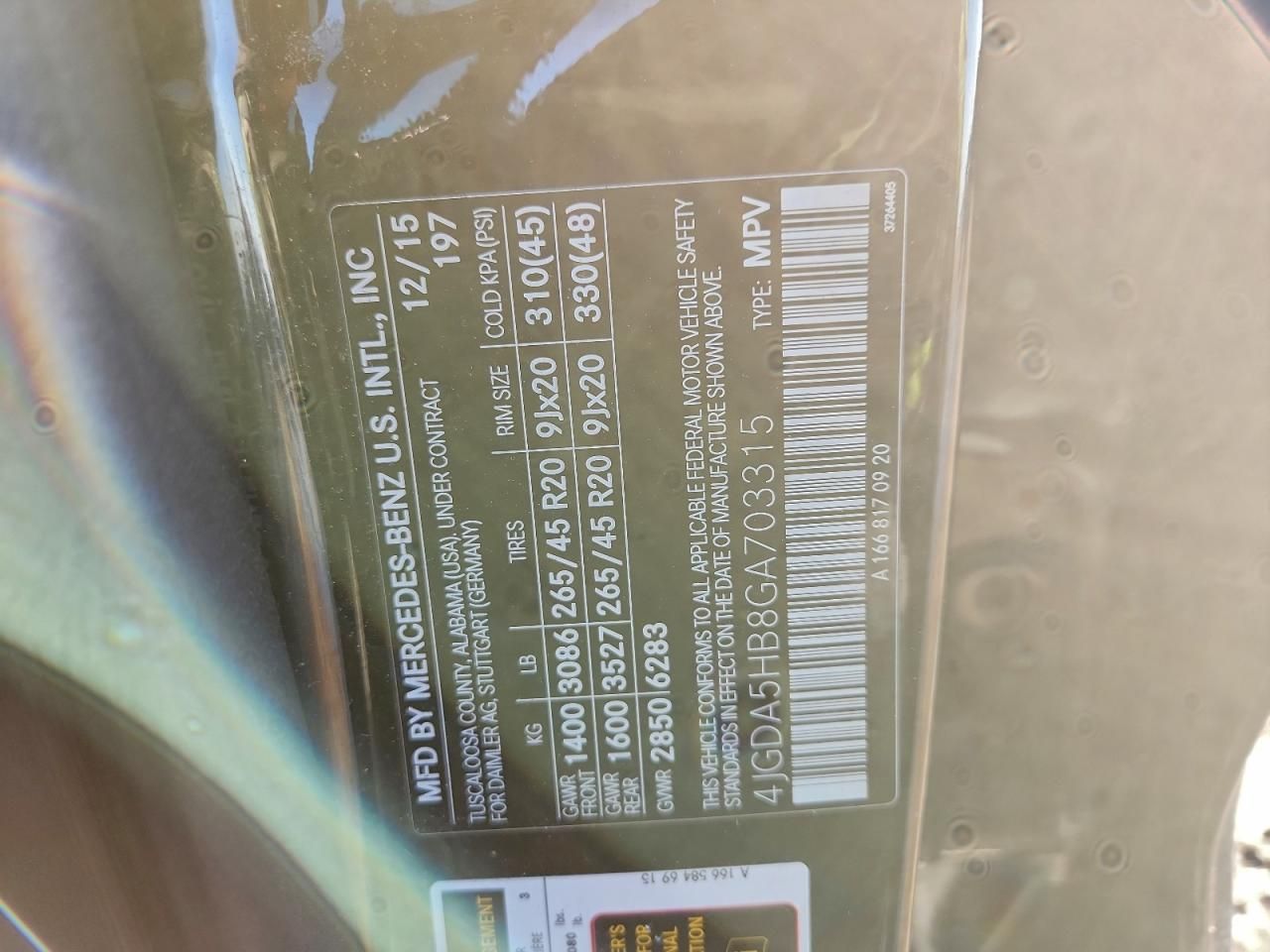 2016 Mercedes-Benz Gle 350 4matic