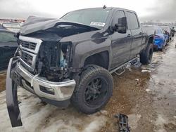 Salvage trucks for sale at Elgin, IL auction: 2014 Chevrolet Silverado K1500 LT