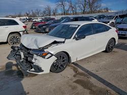 Salvage cars for sale from Copart Bridgeton, MO: 2024 Honda Civic Sport