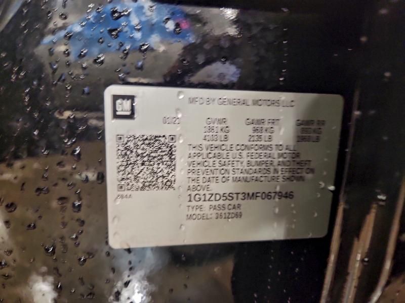 2021 Chevrolet Malibu lt