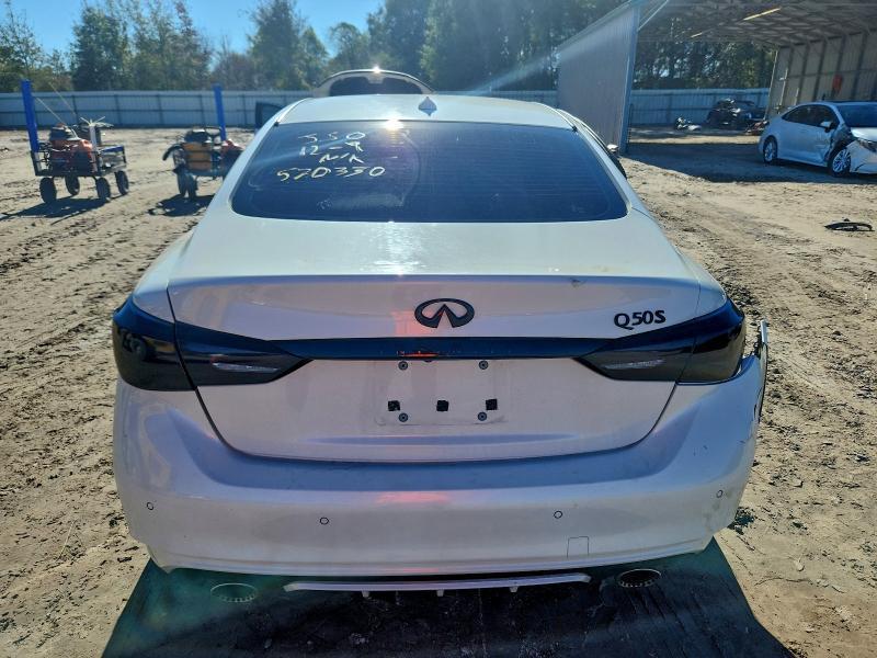 2023 Infiniti Q50 red Sport 400