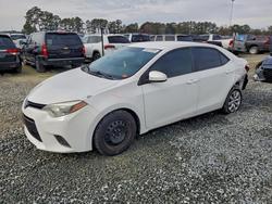 Vehiculos salvage en venta de Copart Dunn, NC: 2015 Toyota Corolla l