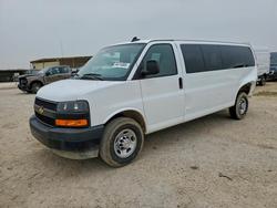 Salvage cars for sale from Copart San Antonio, TX: 2025 Chevrolet Express G3500 LS Passenger RWD 3500 Extended Wheel