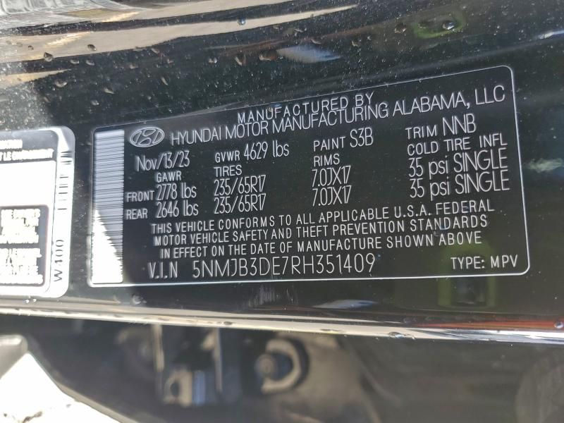 2024 Hyundai Tucson sel