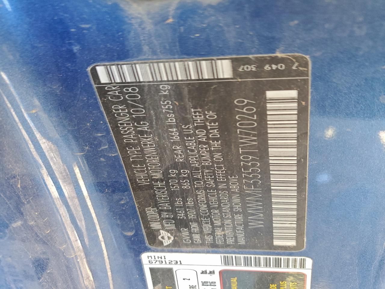 2009 Mini Cooper