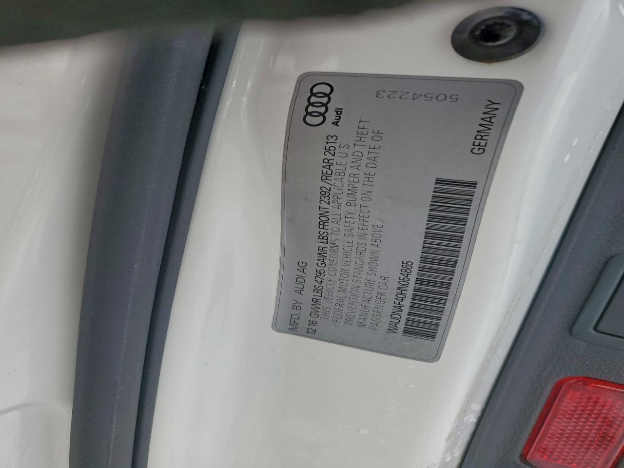 2017 Audi A4 Premium