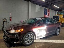 Salvage cars for sale from Copart Cedar Rapids, IA: 2019 Ford Fusion se